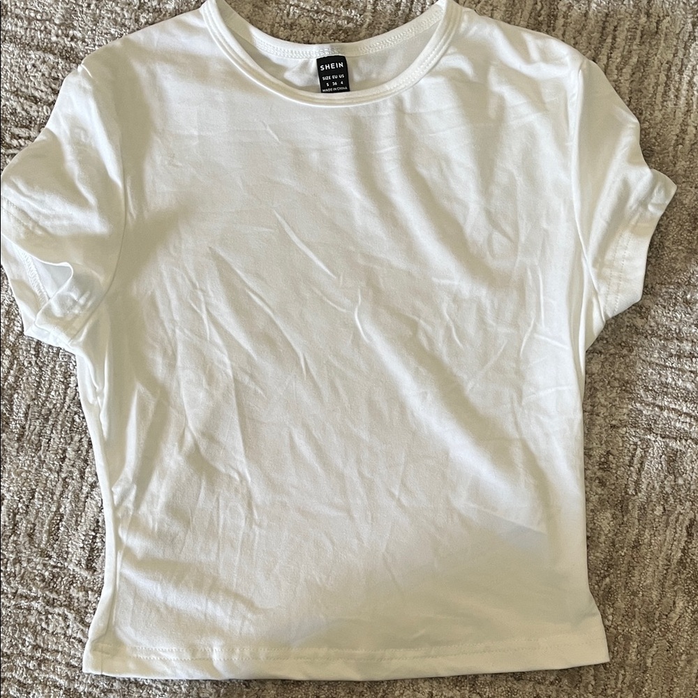 SHEIN Classic White Tee